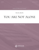 You Are Not Alone SATB choral sheet music cover